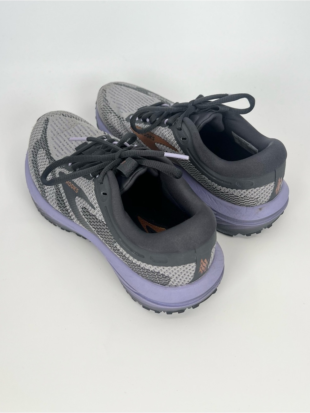 Brooks Revel 7 Gray Purple Running Walking Shoes - WOMENS 6 - PERFECT TREAD - Picture 4 of 10